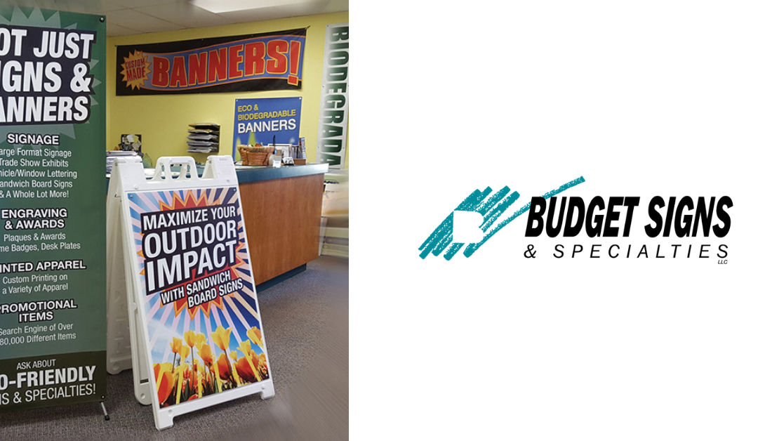 Limited Time: Sandwich Board Signs Savings Through Memorial Day – Budget Signs & Specialties