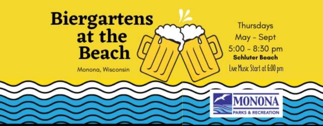 Biergarten at the Beach ft. The Grouvin’ Brothers – June 1st