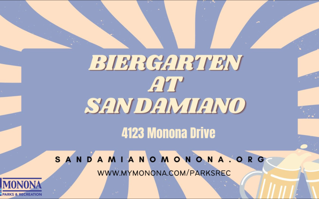 Biergarten at San Damiano – Mark Croft Band Friday, August 25
