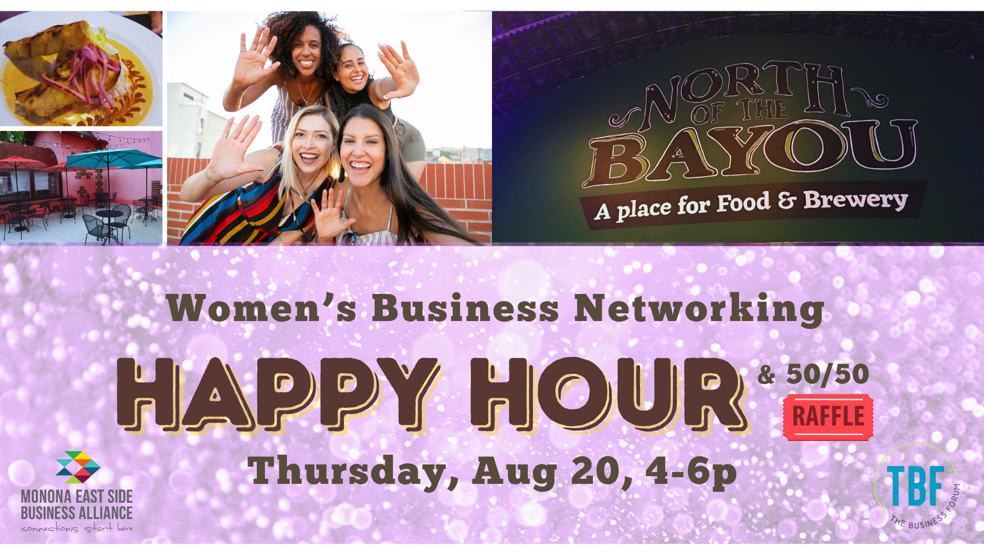 TBF MESBA happy hour & raffle (Event)